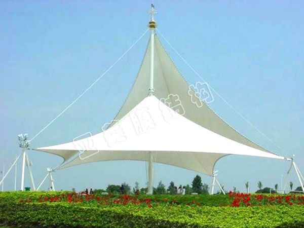 膜結(jié)構(gòu)廣場建筑-ym011